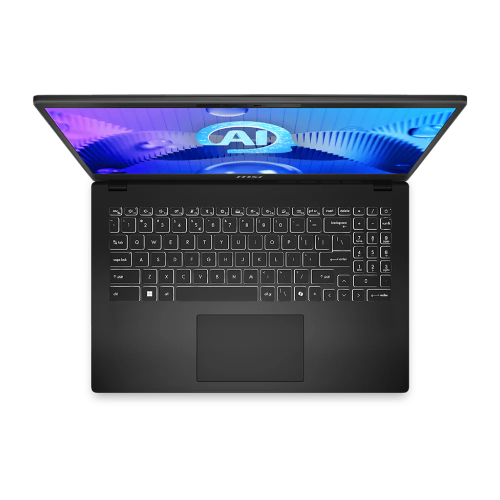 MSI Modern 15 H AI C2HMG Laptop Classic Black (15.6 Inch, Ultra 7 255H,16GB DDR5, 512GB SSD, FHD, Win 11, AR KB) - Image 4