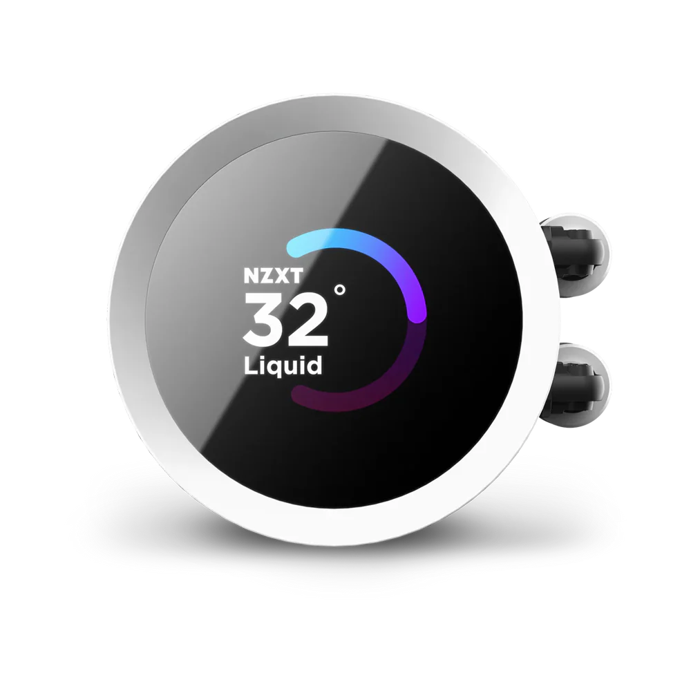 NZXT Kraken 240 RGB 240mm AIO liquid cooler - White - Image 3
