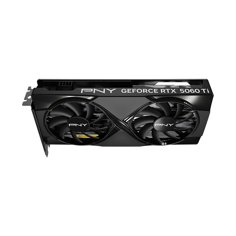 PNY Nvidia GeForce RTX 5060 Ti 8GB Overclocked Dual Fan Graphics Card - Black - Image 5