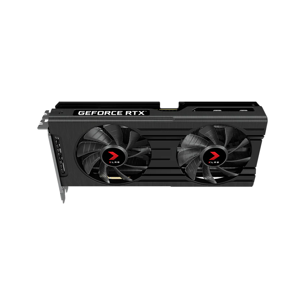 PNY Nvidia GeForce RTX 3050 XLR8 GAMING REVEL EPIC-X RGB DUAL FAN Graphic Card - Black - Image 3