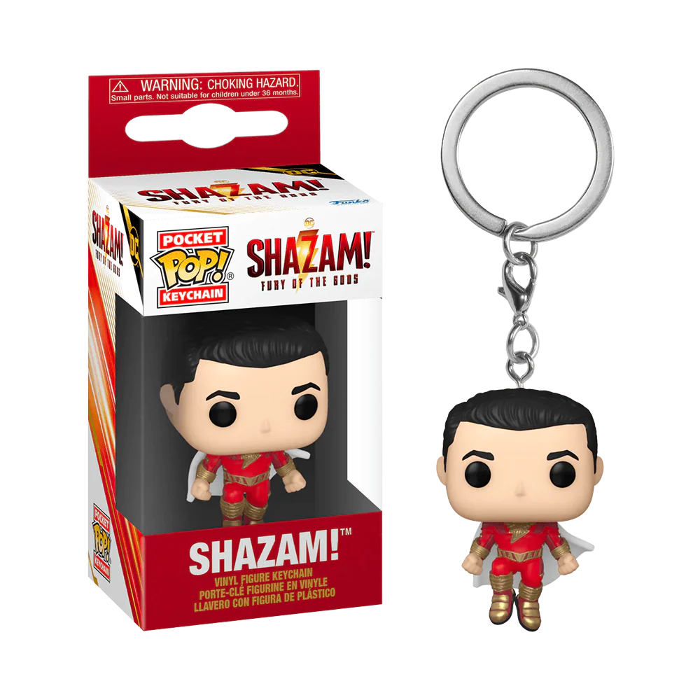 POP KEYCHAIN: DC COMICS- SHAZAM! FURY OF THE GODS SHAZAM! - Image 3