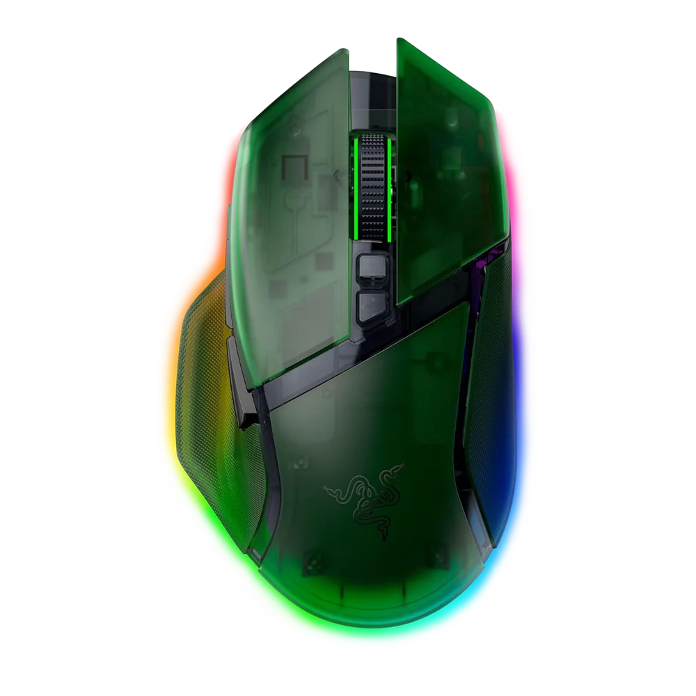 RAZER Basilisk V3 Pro 35K Wireless Gaming Mouse - Phantom Green
