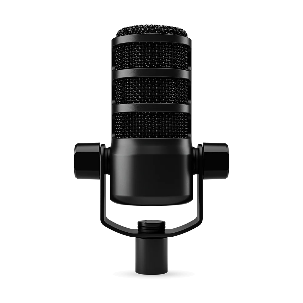 RODE PODMIC USB Versatile Dynamic Broadcast Microphone - Black - Image 4