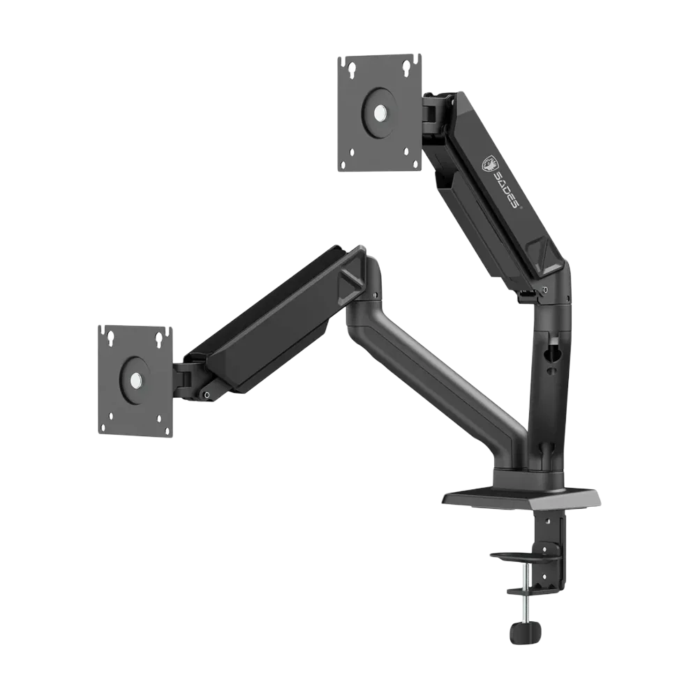 Sades Viper SA-MS01 Dual Monitor Mount Arm - Black