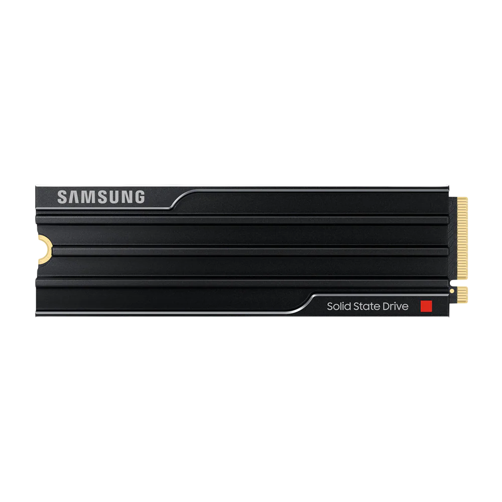 SAMSUNG 9100 PRO M.2 2280 PCIe GEN5X4 NVMe SSD With Heatsink (R:14,800 MB/s W:13,400 MB/s) - 4TB