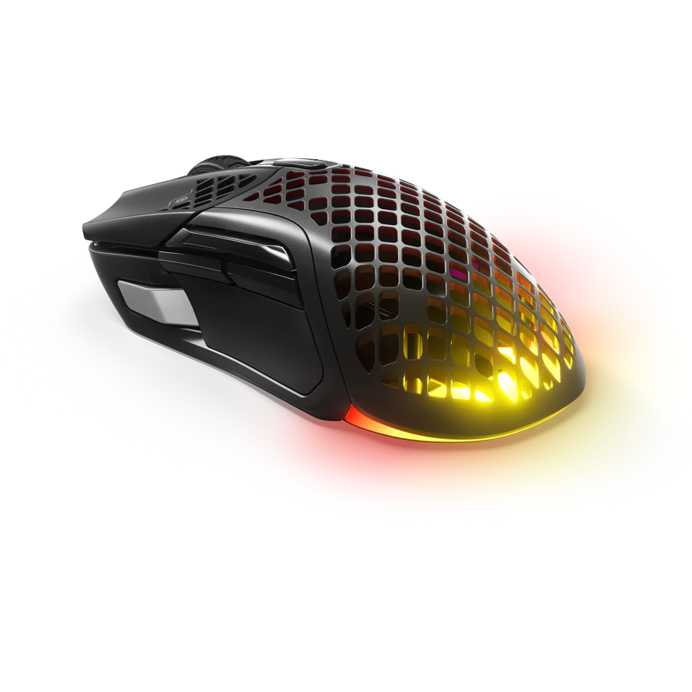 STEELSERIES AEROX 5 RGB Wireless Gaming Mouse - Black - Image 2