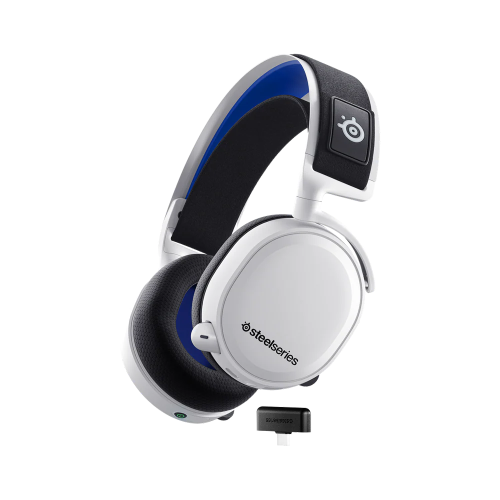 STEELSERIES ARCTIS 7P+ Wireless Gaming Headset - White