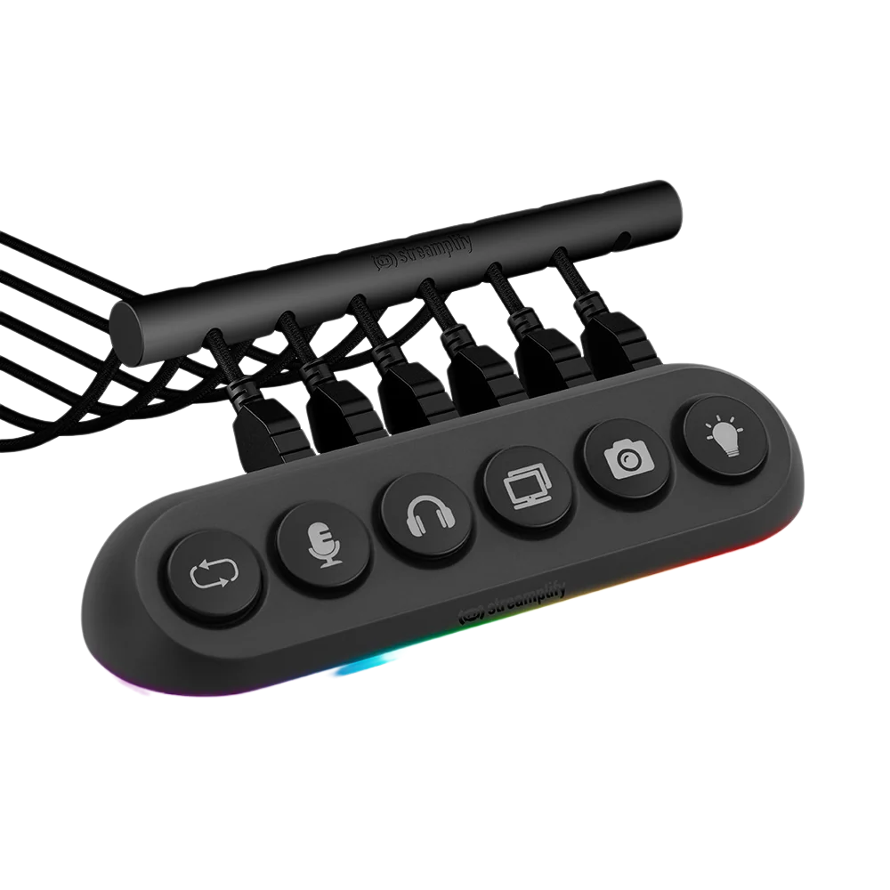STREAMPLIFY HUB DECK 5 RGB - Black - Image 7