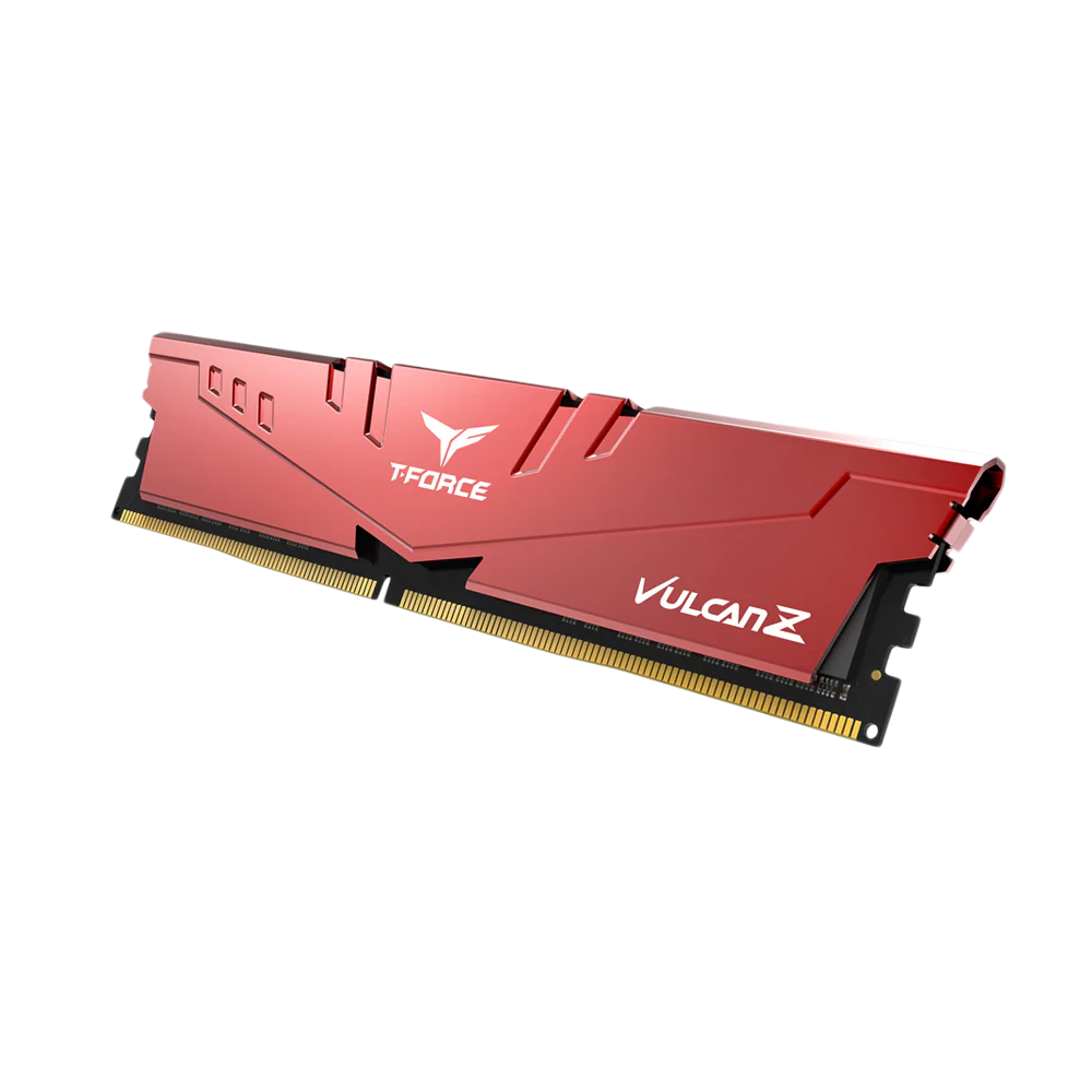 Team Group T-FORCE VULCAN Z Series 16GB(16GBX1) 3200Mhz Memory - Red - Image 4