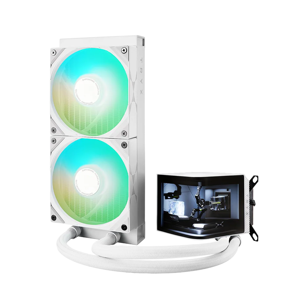 TRYX Panorama SE 240 ARGB Liquid Cooler - White