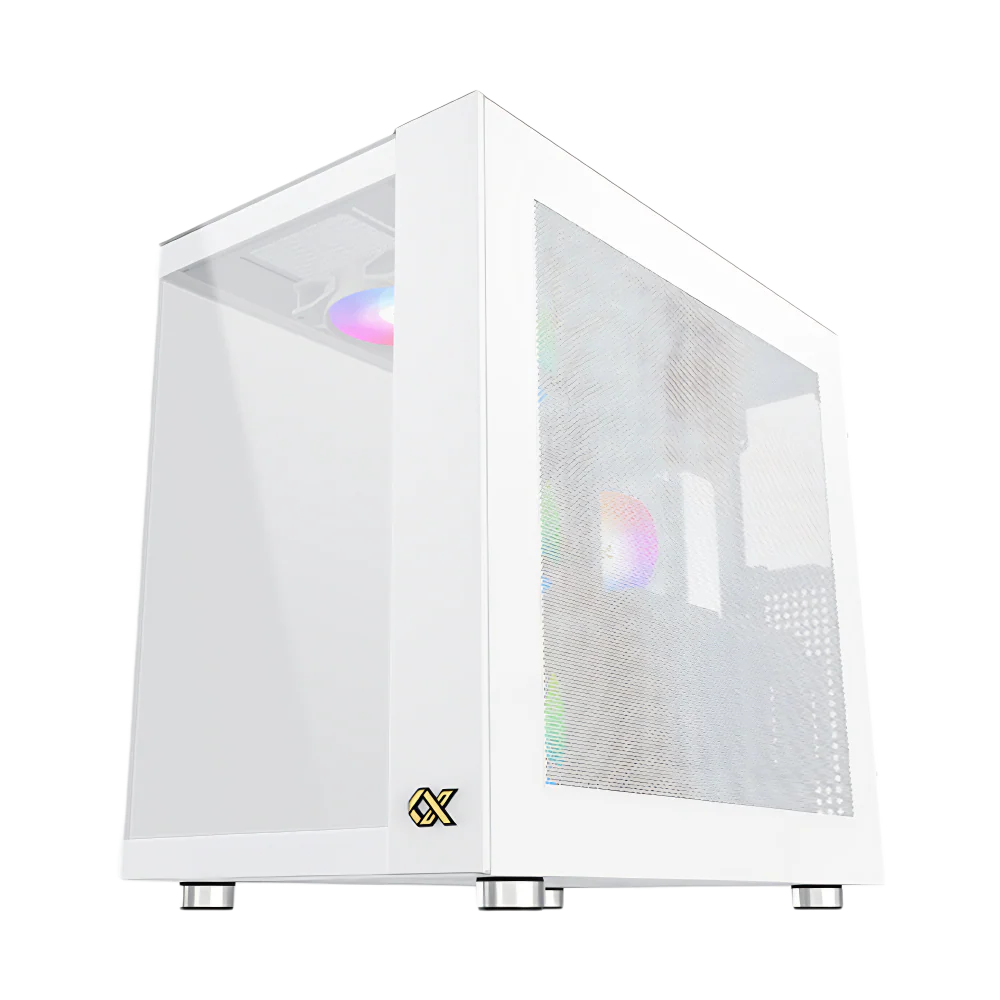 XIGMATEK AQUA ULTRA AIR ARCTIC ARGB Atx Case - White - Image 2