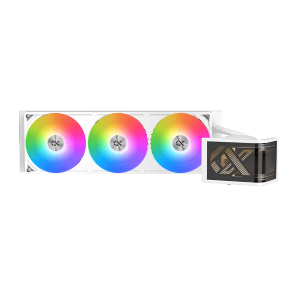 XIGMATEK Connect Ultra 360 Arctic AIO Liquid Cooler - White