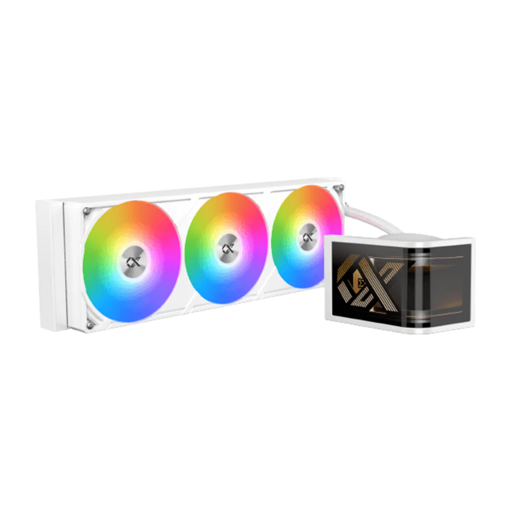 XIGMATEK Connect Ultra 360 Arctic AIO Liquid Cooler - White - Image 2