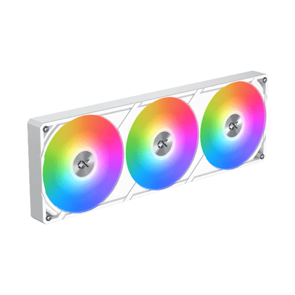 XIGMATEK Connect Ultra 360 Arctic AIO Liquid Cooler - White - Image 3