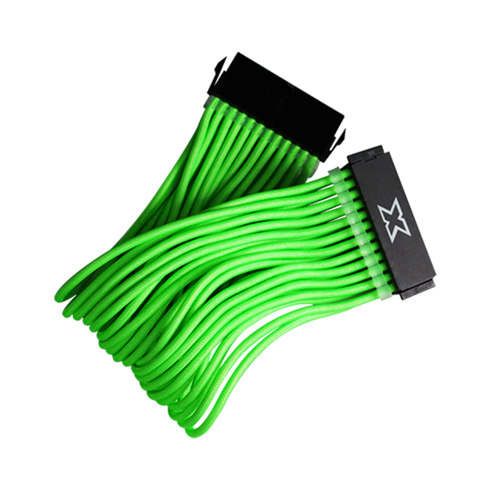Xigmatek icable MB 24P Extension Cable - Green