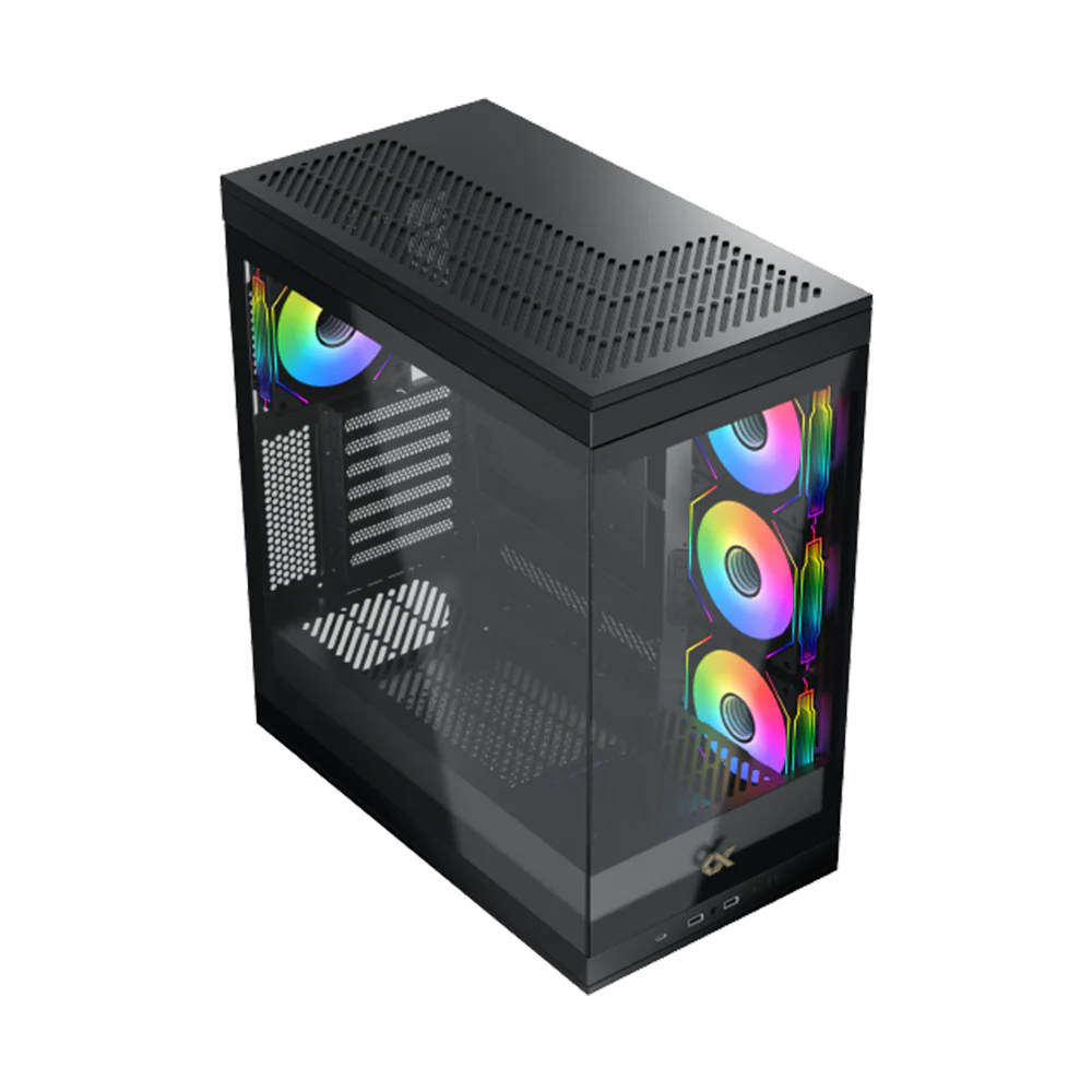 XIGMATEK META ARGB ATX Case - Black - Image 3