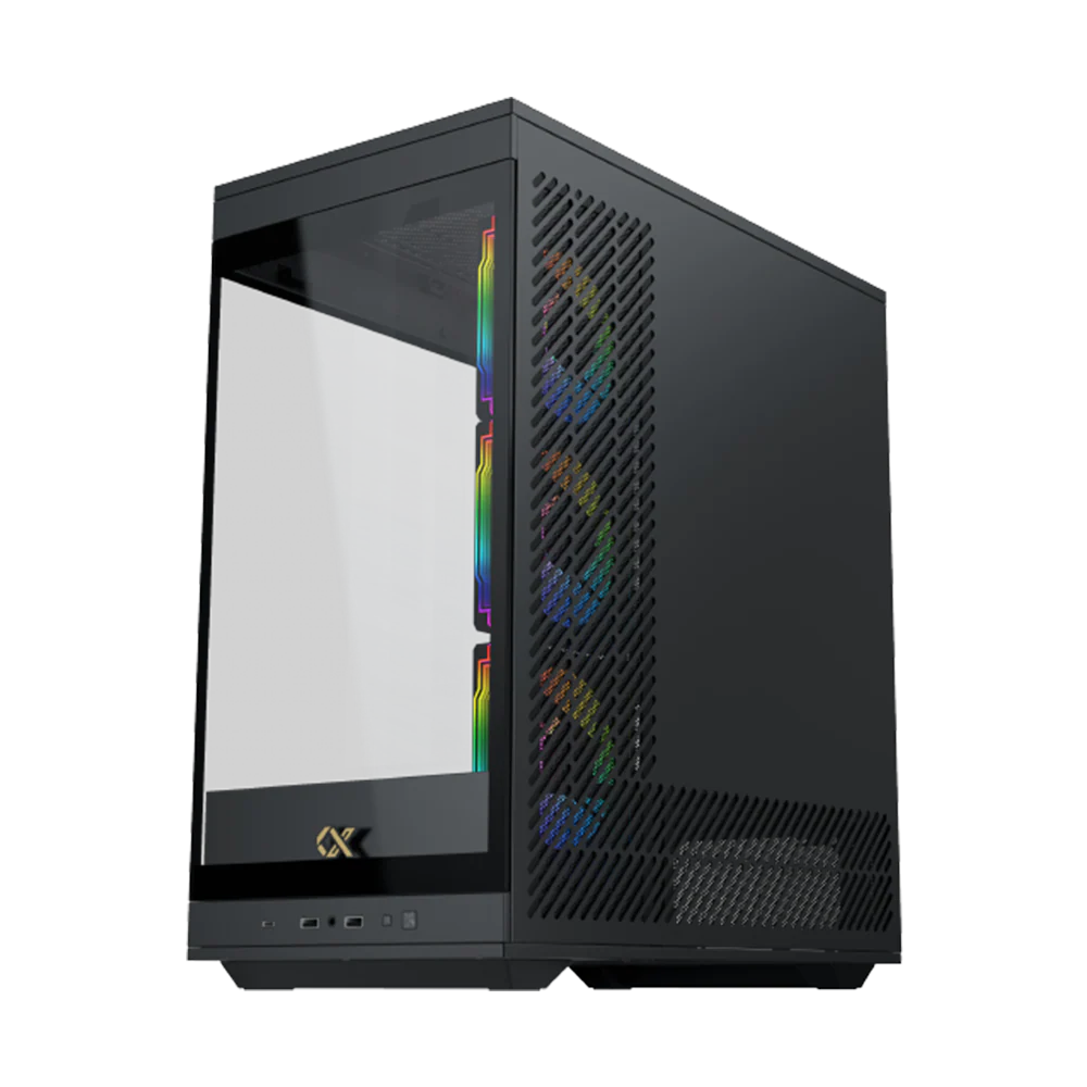 XIGMATEK META ARGB ATX Case - Black - Image 4