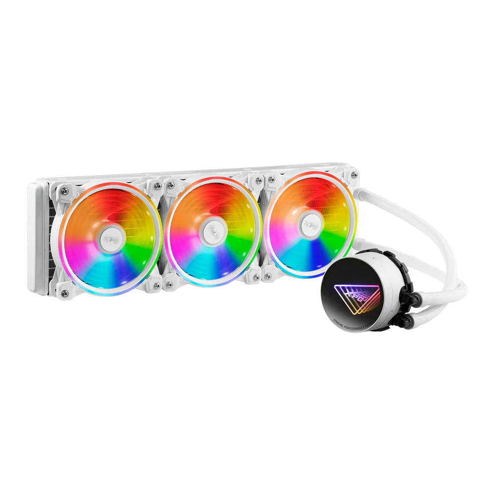 XPG LEVANTE X 360 ARGB CPU Liquid Cooler - White - Image 3